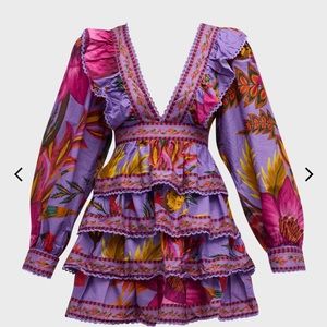 Farm Rio NWT ruffle dress